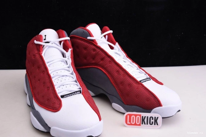 Rep Gym Grey Jordan Red Flint Retro Air 13 414571-600 0811